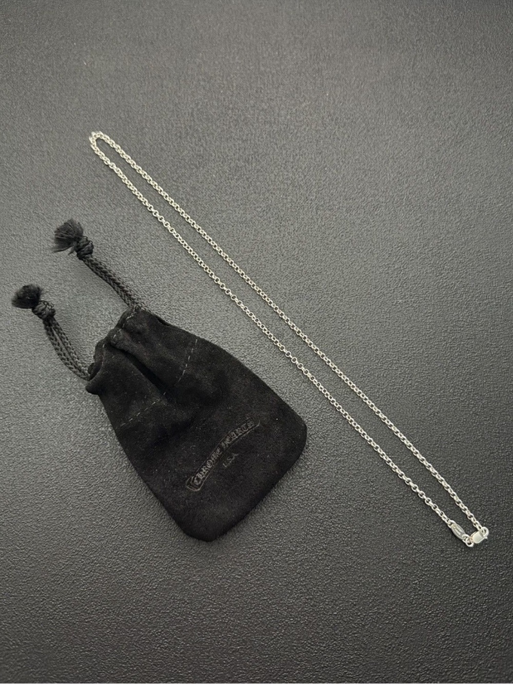Chrome Hearts 18 inch Roll Chain Necklace